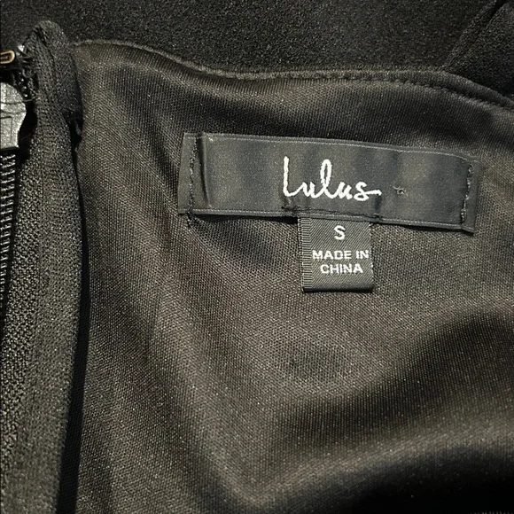 LULUS black mini dress - Picture 5 of 5